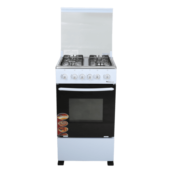 CUISINIÈRE BIOLUX 5005B - 4 FEUX - BLANC